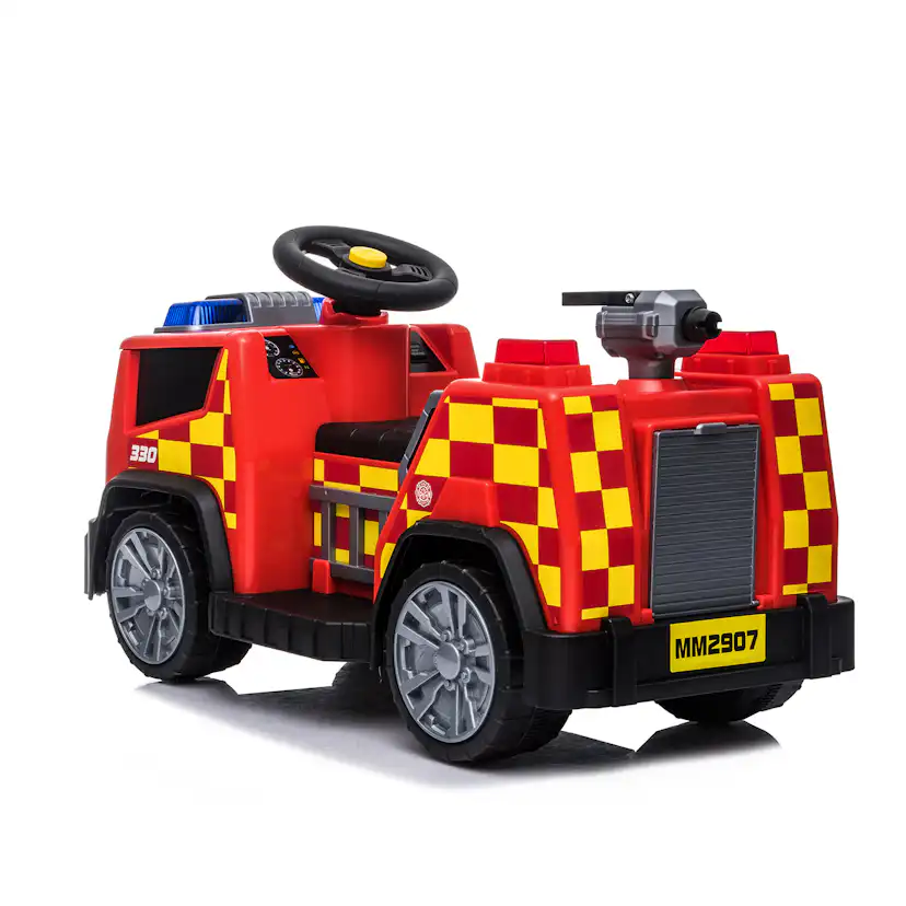 Elbil Nordic Play Brandbil 1x7,4V Motor