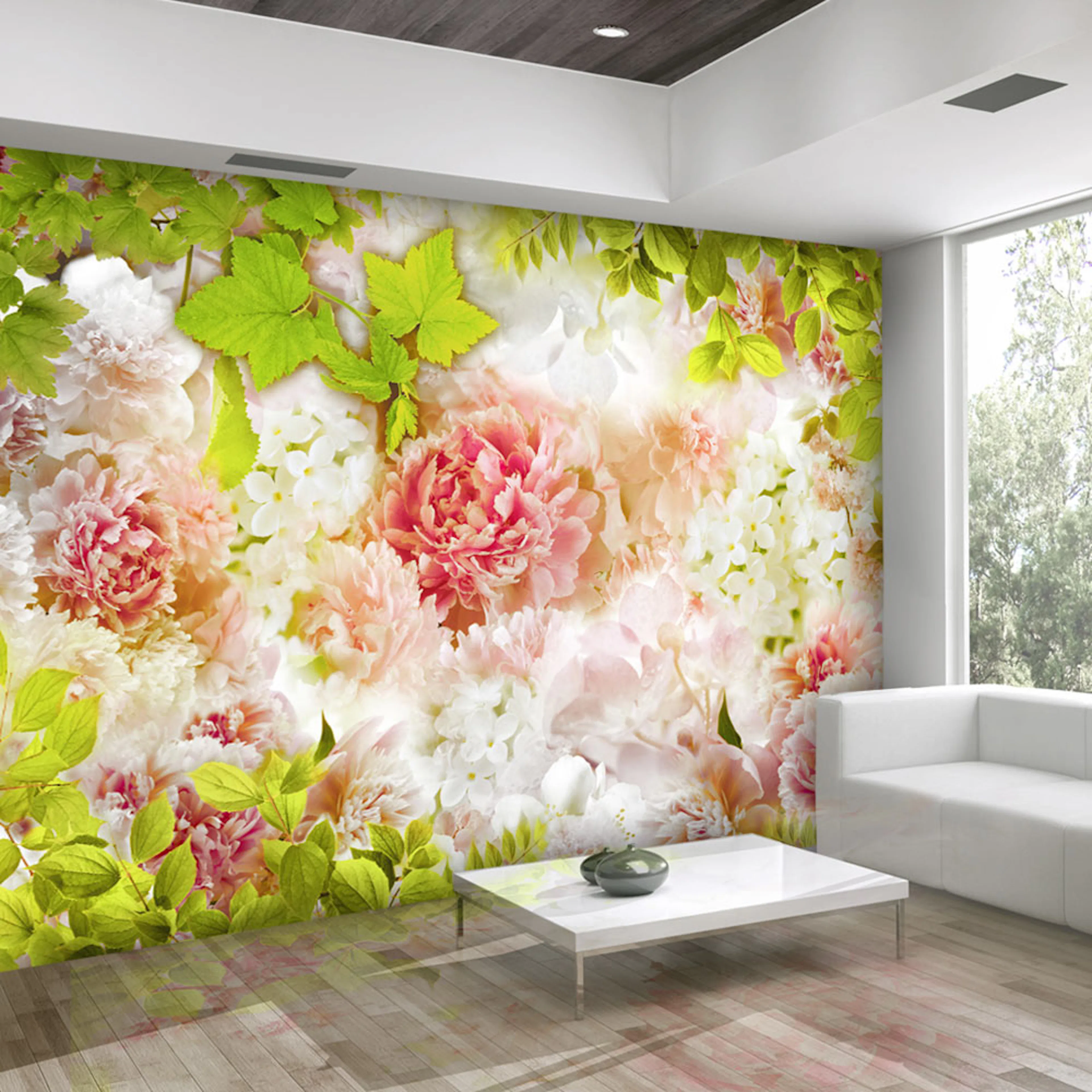 Fototapet Arkiio Bright Peonies