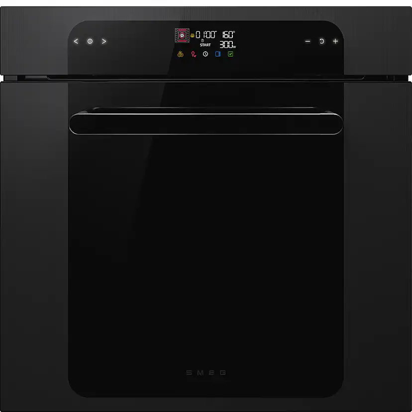 Kombiugn Smeg SOP6202S2PB med Ångfunktion och Stektermometer Svart 60 cm