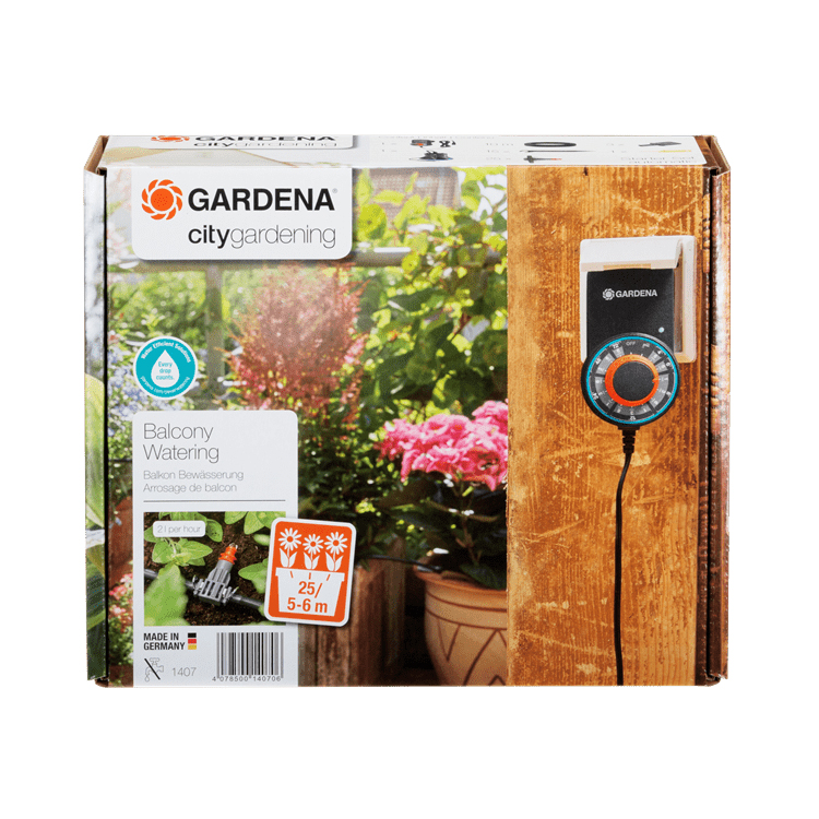 Balkongbevattning Gardena City Gardening