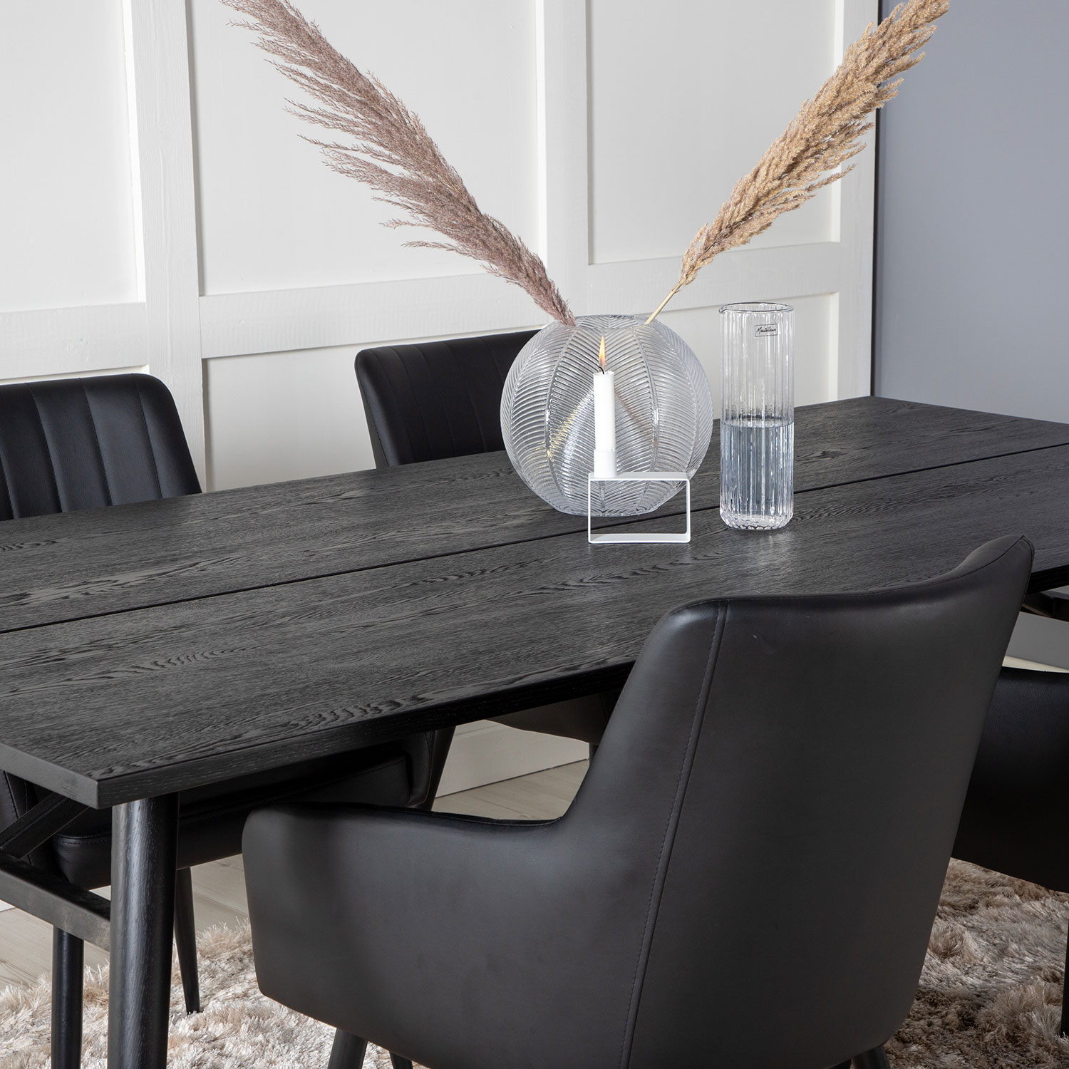 Matgrupp Venture Home Sleek med 4 Comfort stolar