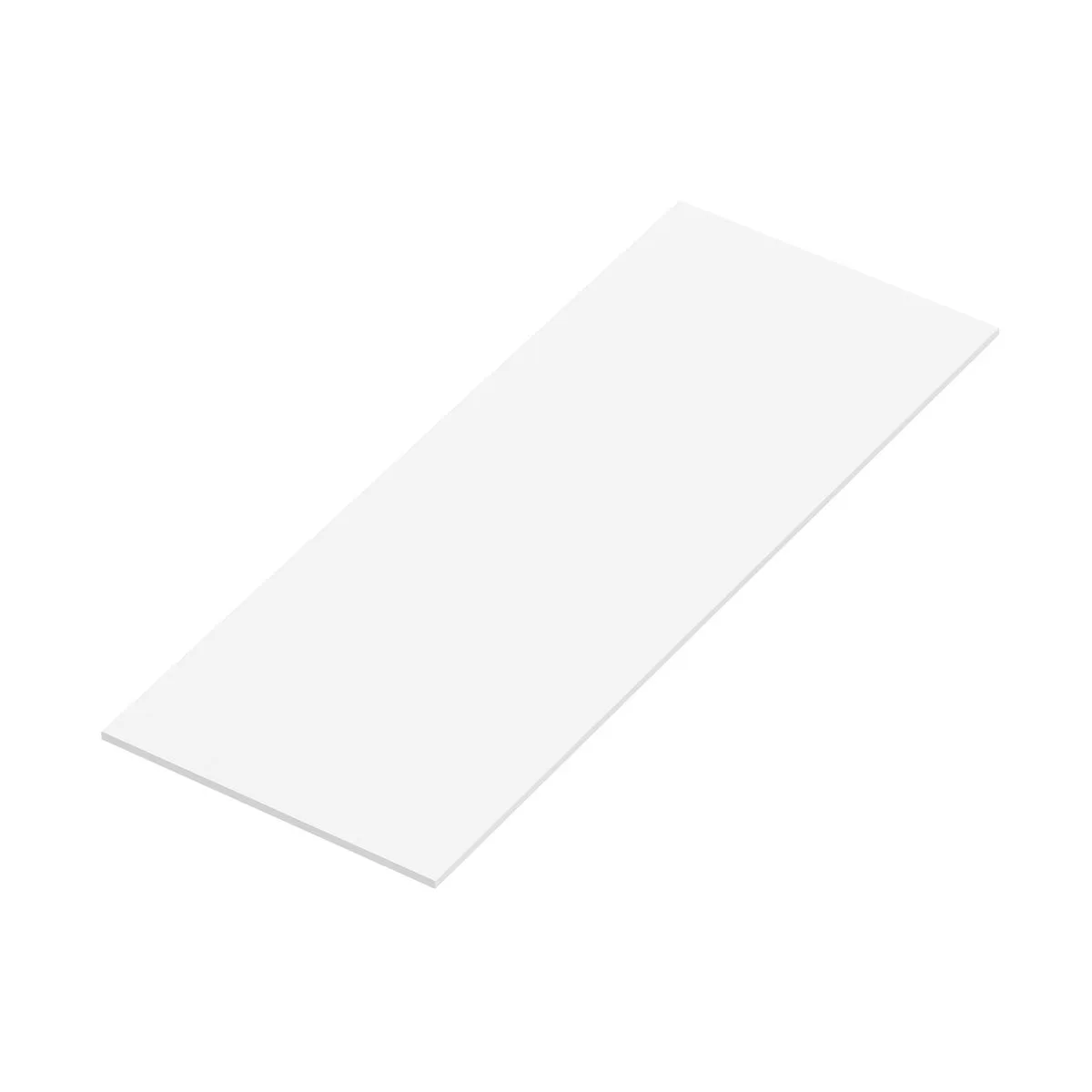 Bänkskiva Solid Surface Tenfors 120x45 cm Vit Matt 1200x450 mm