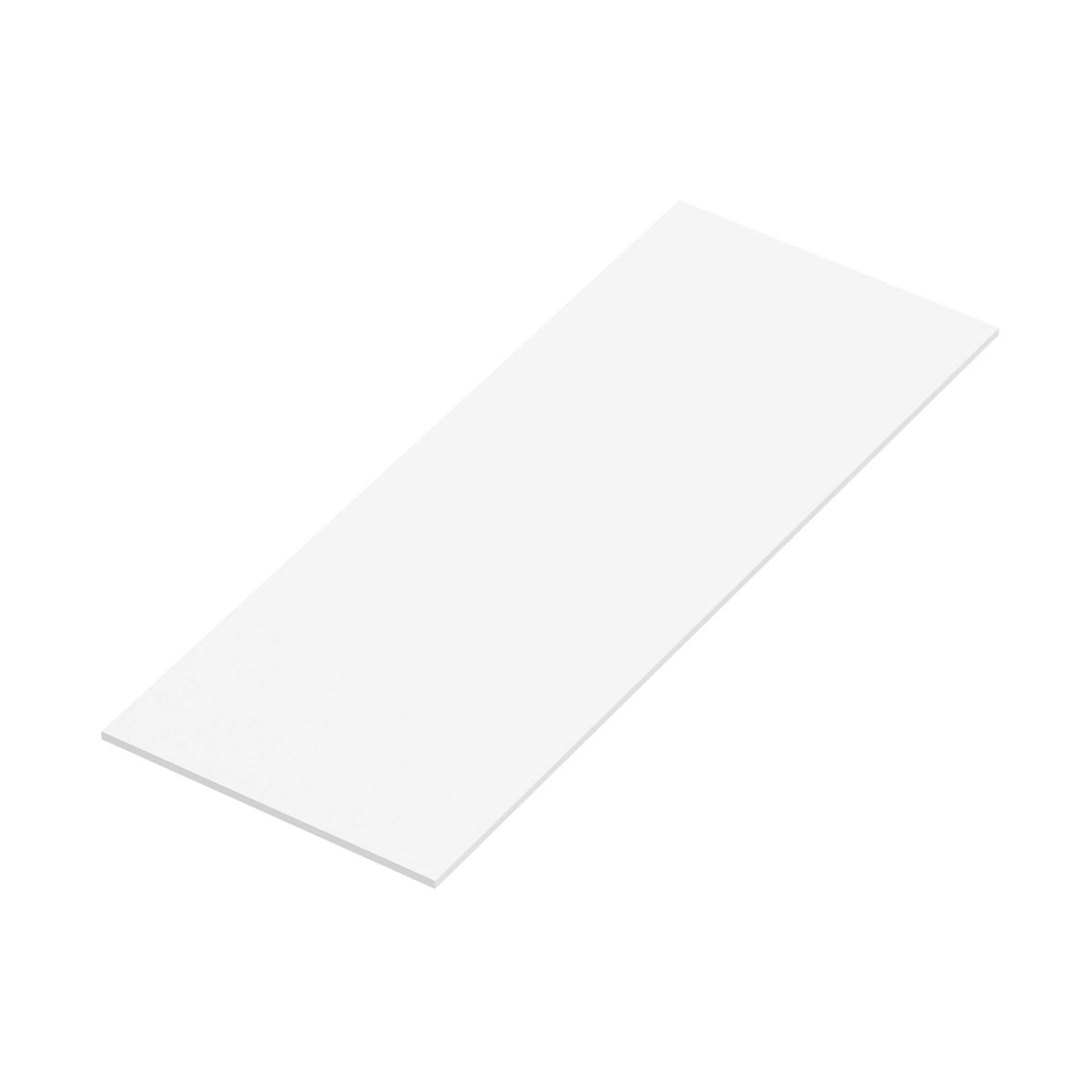 Bänkskiva Solid Surface Tenfors 120x45 cm Vit Matt 1200x450 mm