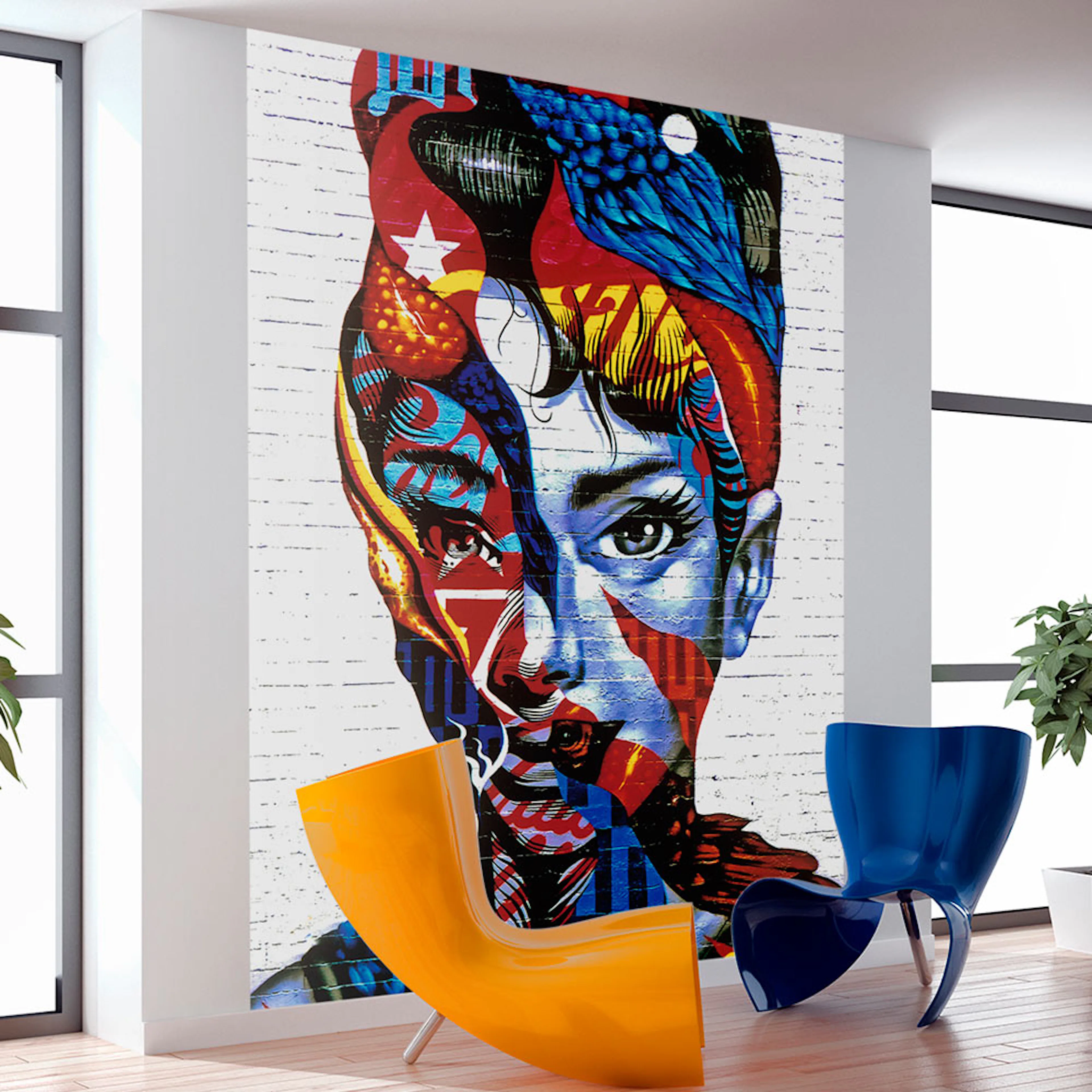 Fototapet Arkiio Women In Colors 200x270 cm