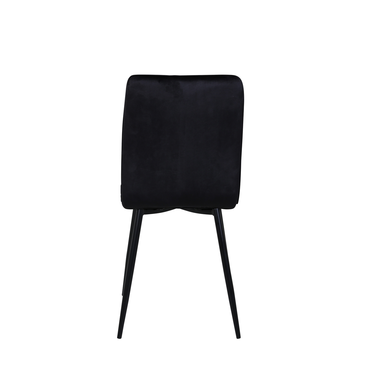 Windu Lyx Chair - Black / Black Velvet Svart