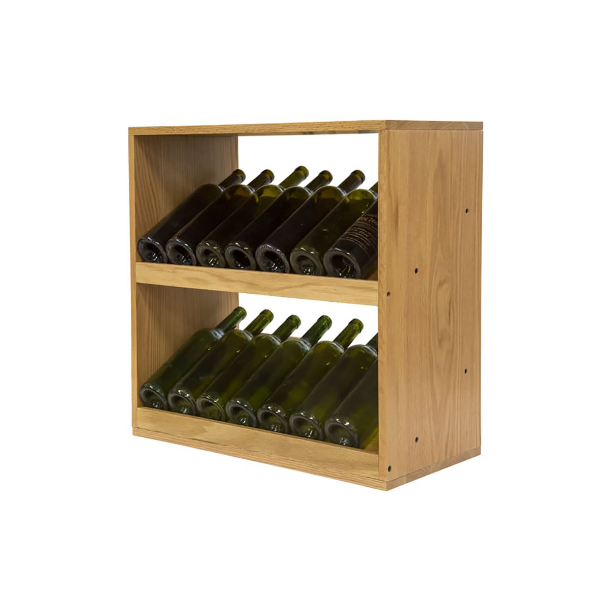 Vinställ mQuvée Ek Display 60x60x30 cm