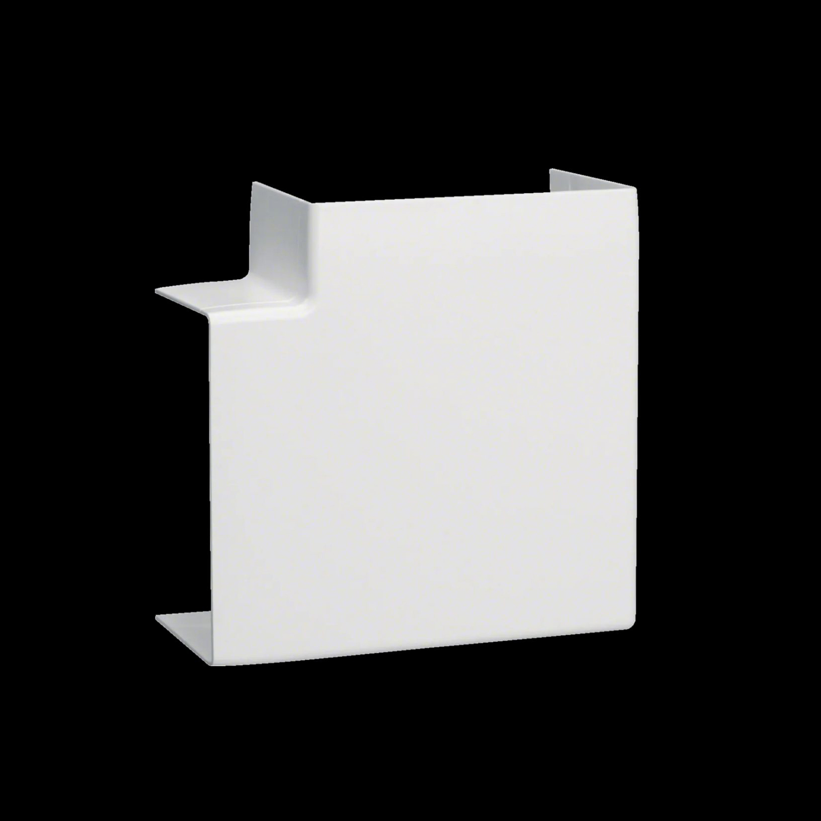 L-Vinkel till Matarkanal Hager Flexibel LF/LFH 60 x 110 mm Halogenfri Vit RAL 9016