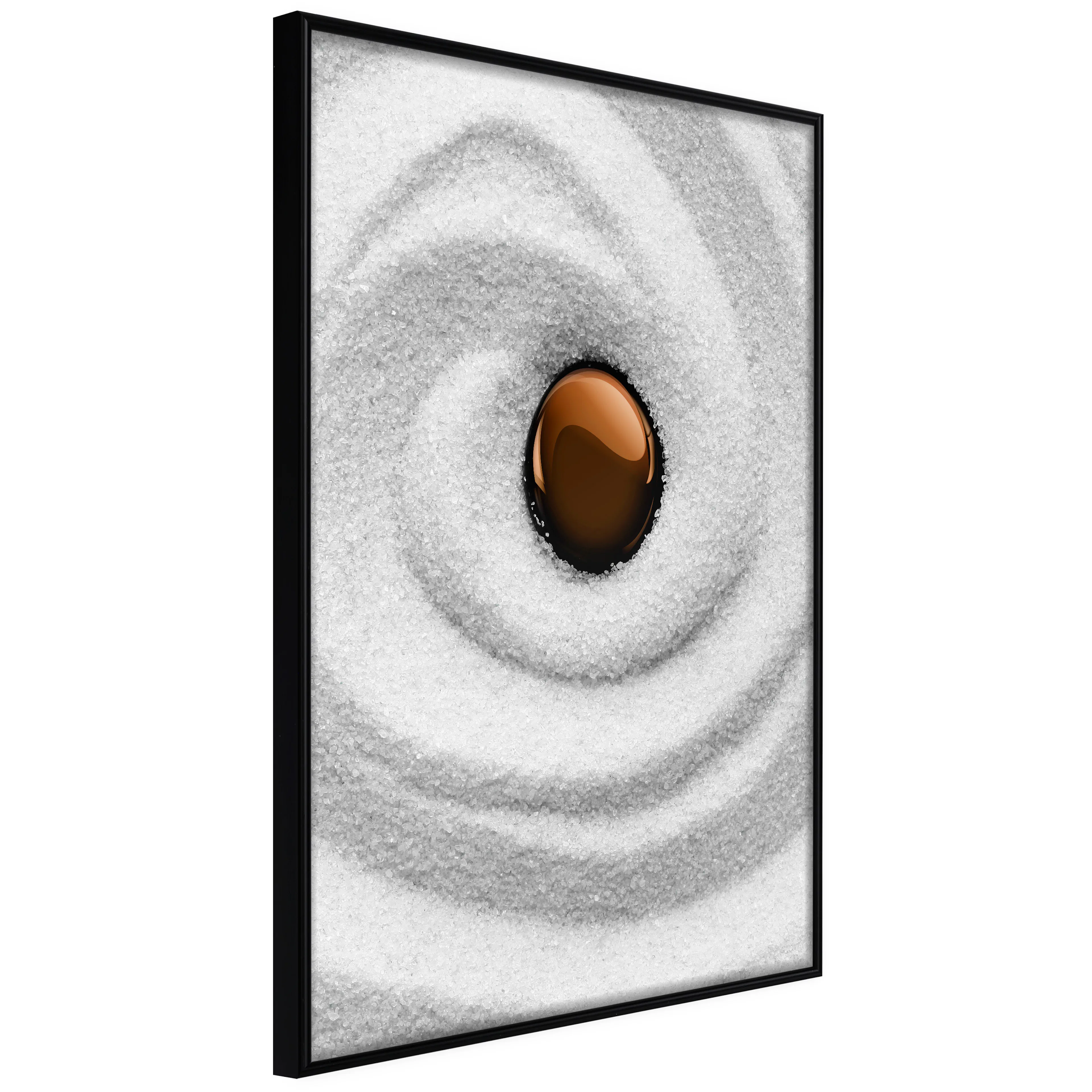 Affisch - Karesansui [Poster] 40x60 Svart ram, 40x60 cm