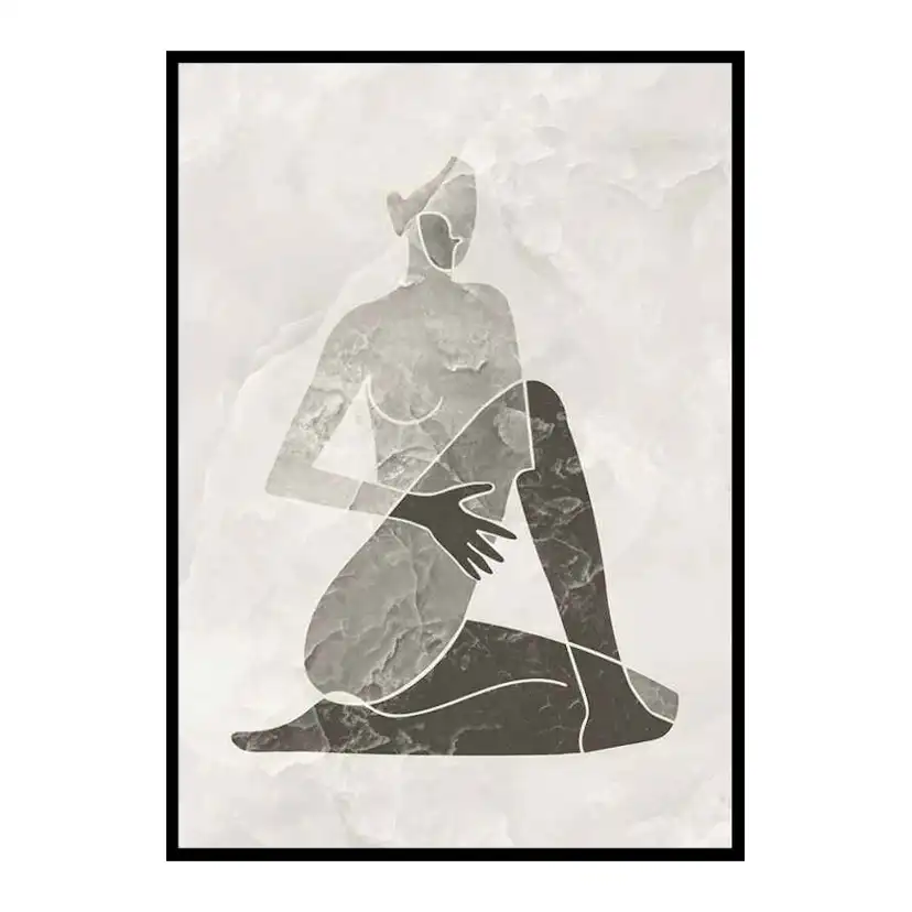 Poster Gallerix Marble Figure No3