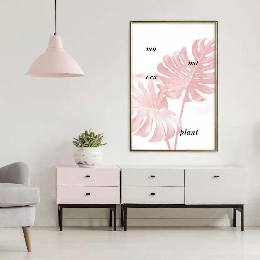 Poster Artgeist Affisch Monstera Plant