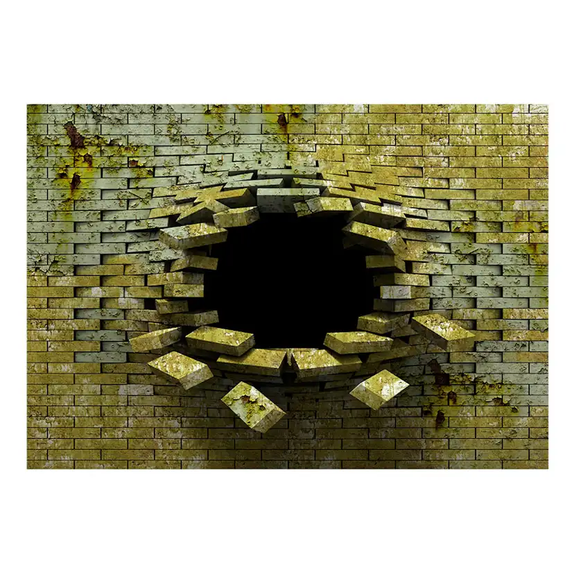 Fototapet Arkiio Självhäftande Spellbound Bricks
