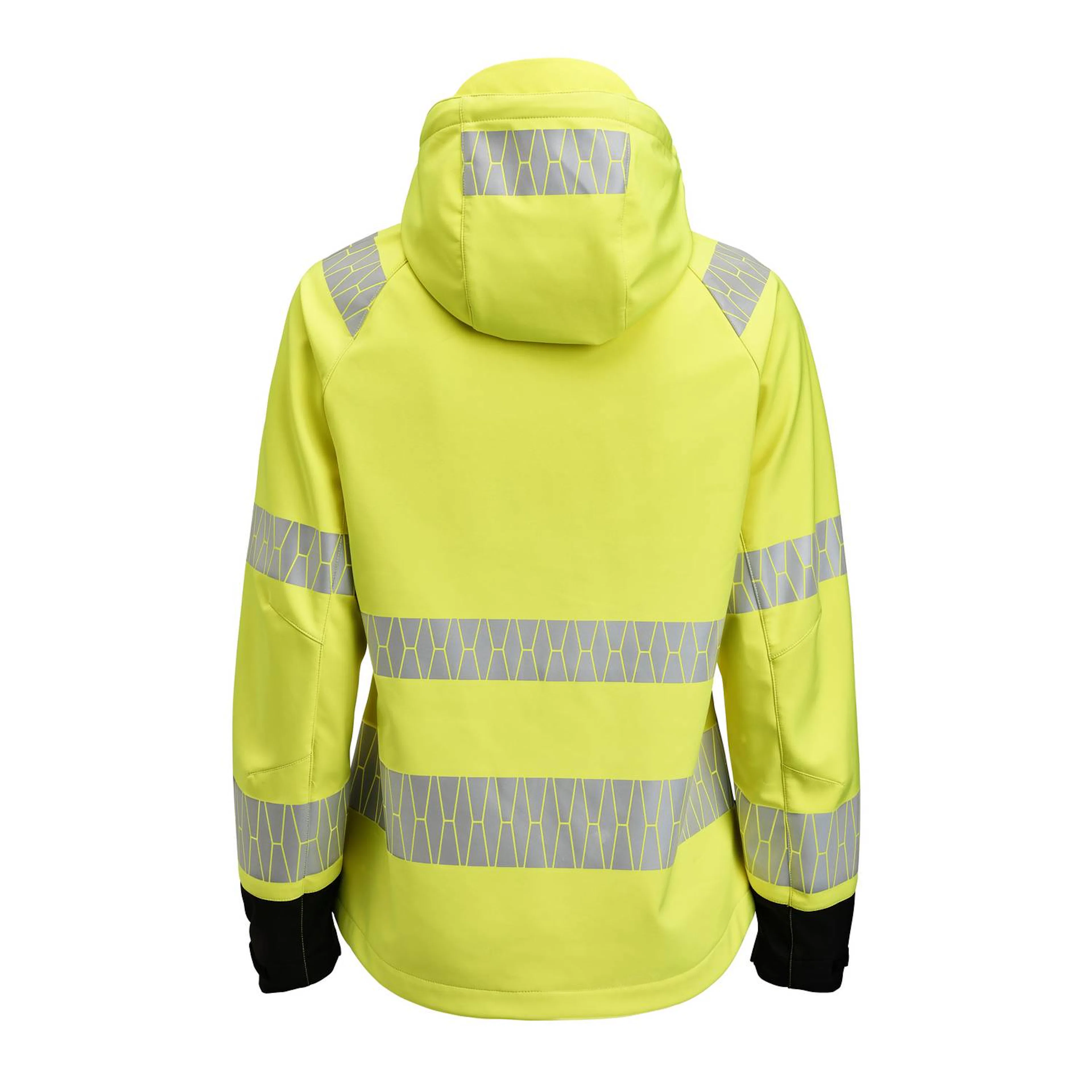 Softshelljacka Dam Varsel Gul/Svart XS XS