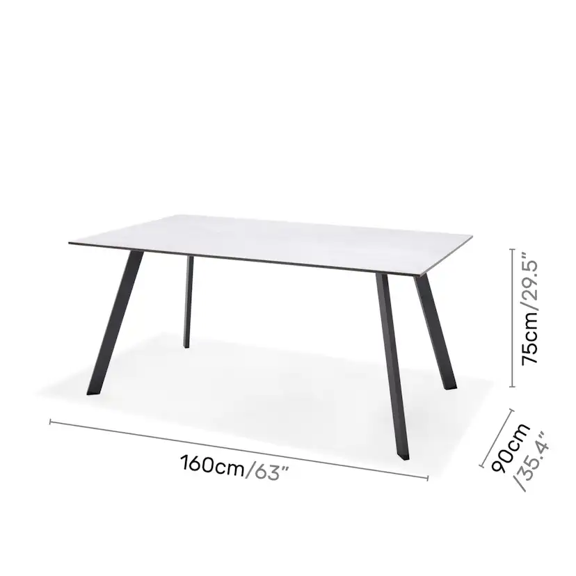 Utebord LifestyleGarden Opal 150 cm