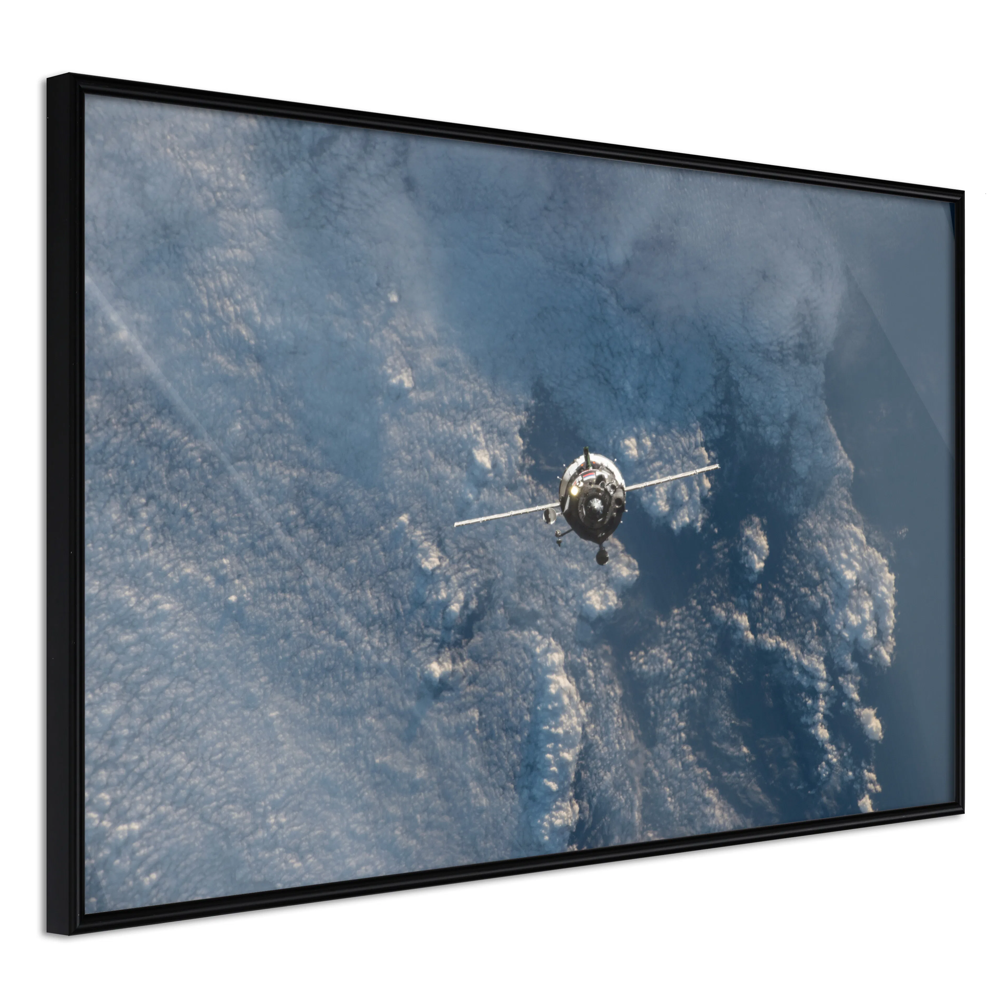 Affisch - Blue Planet [Poster] 30x20 Svart ram, 30x20 cm