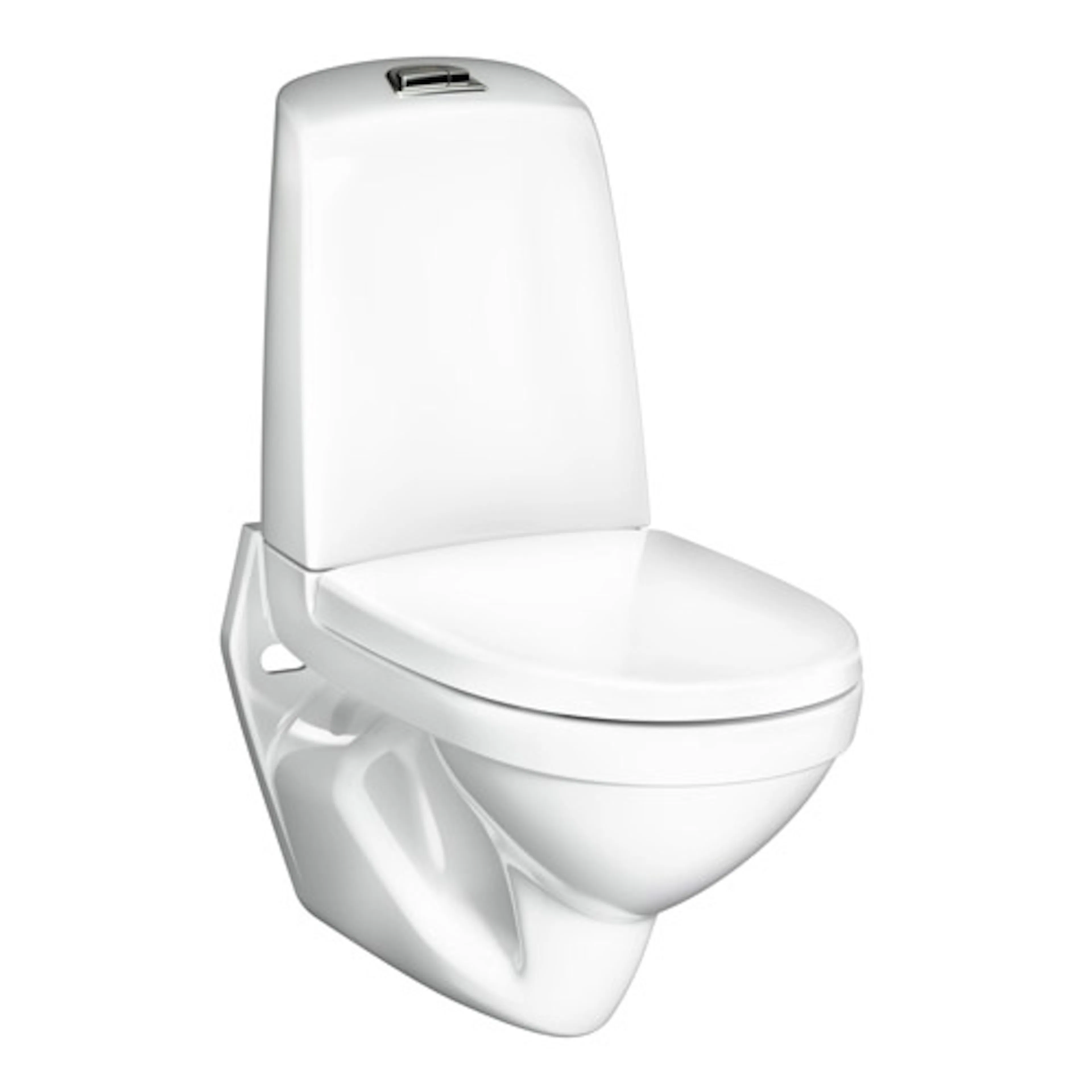Vägghängd Toalettstol Gustavsberg Nautic 1522 Hygienic Flush