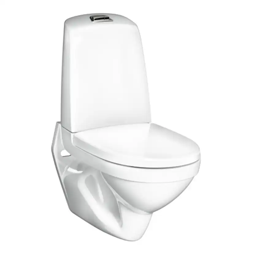 Vägghängd Toalettstol Gustavsberg Nautic 1522 Hygienic Flush