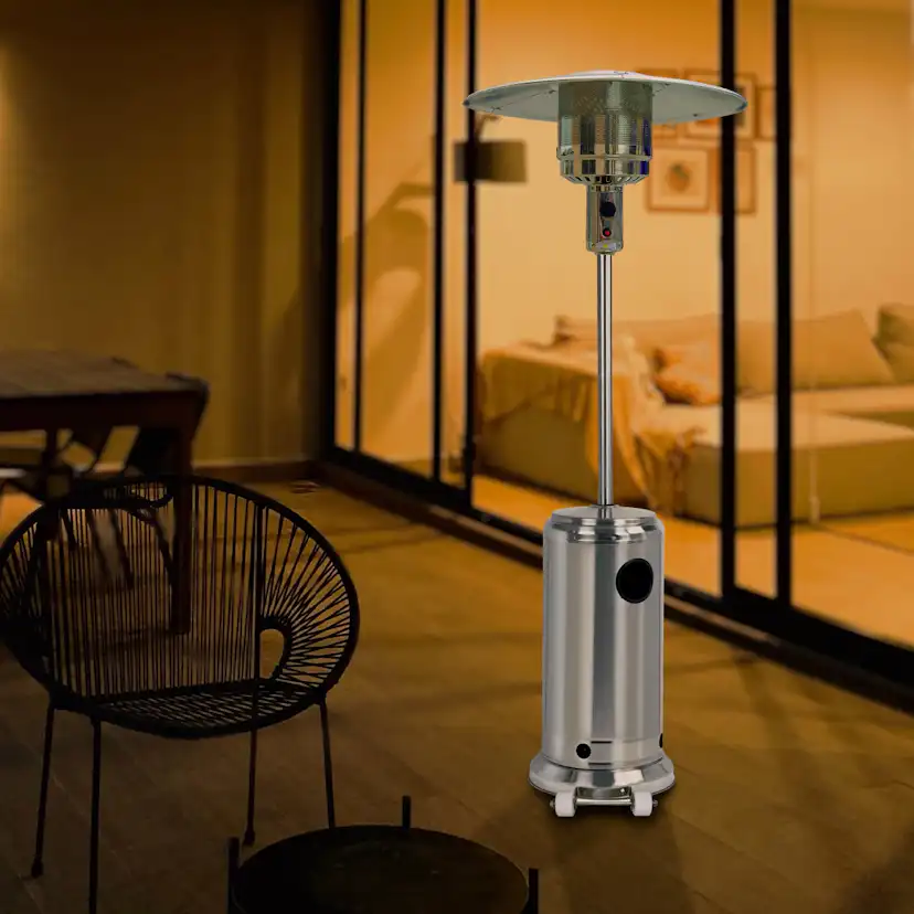 Terrassvärmare Fornorth Stand Patio 13kW Gasdriven