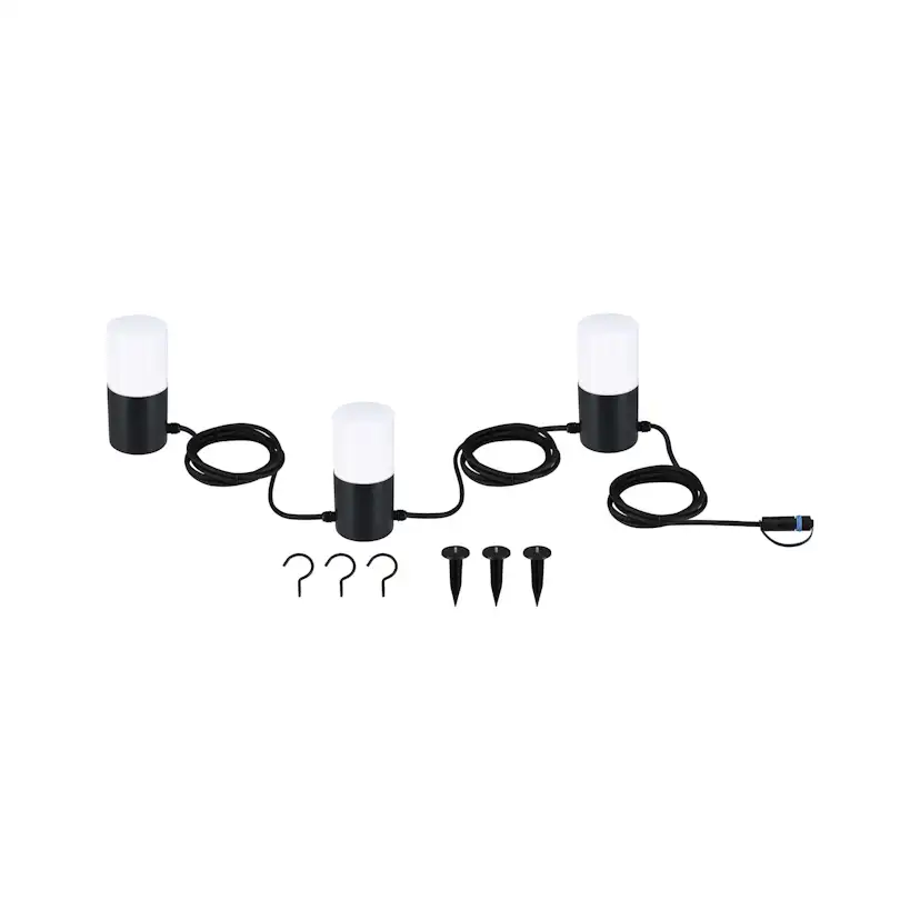 Ljusslinga LED Paulmann Tubs Fairy Lights Plug & Shine IP44 24V