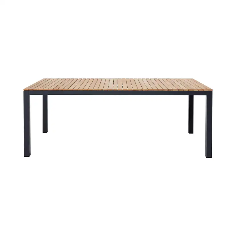 Trädgårdsbord Cinas Mood Extreme Teak/Aluminium 208x100 cm