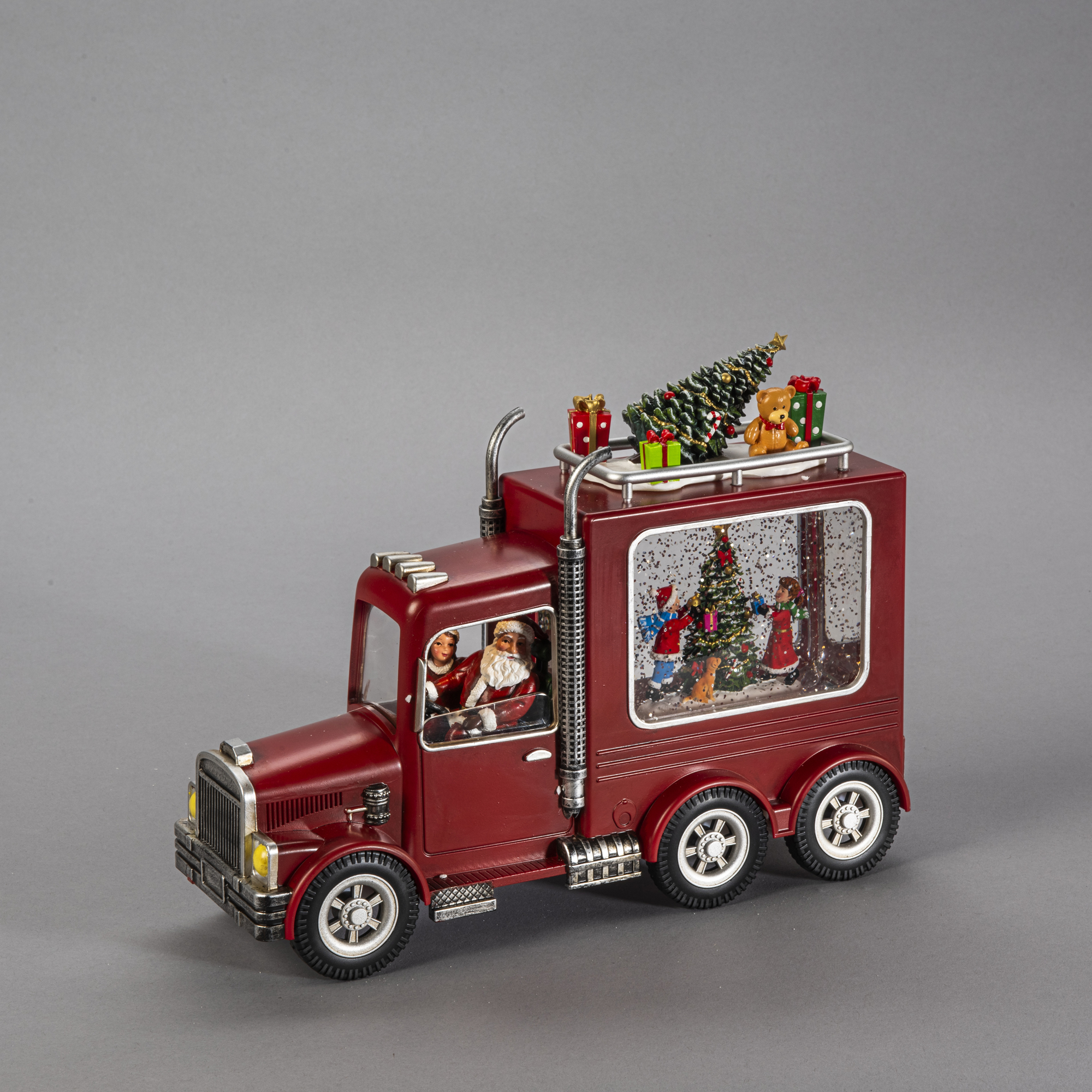 Snöglob Gnosjö Konstsmide Vattenfylld lykta Tomtens lastbil LED