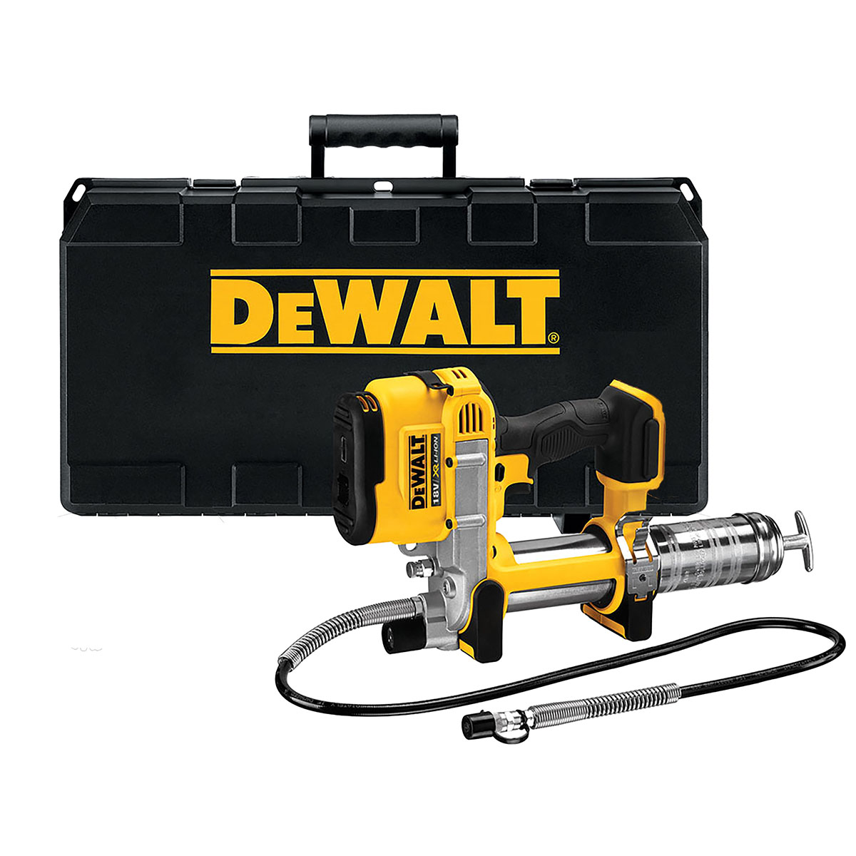 Fettspruta Dewalt DCGG571NK 18V utan Batteri och Laddare