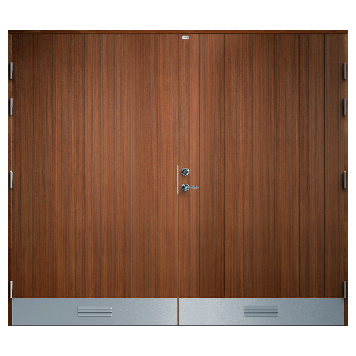 Garagedörr Diplomat Anna Teak