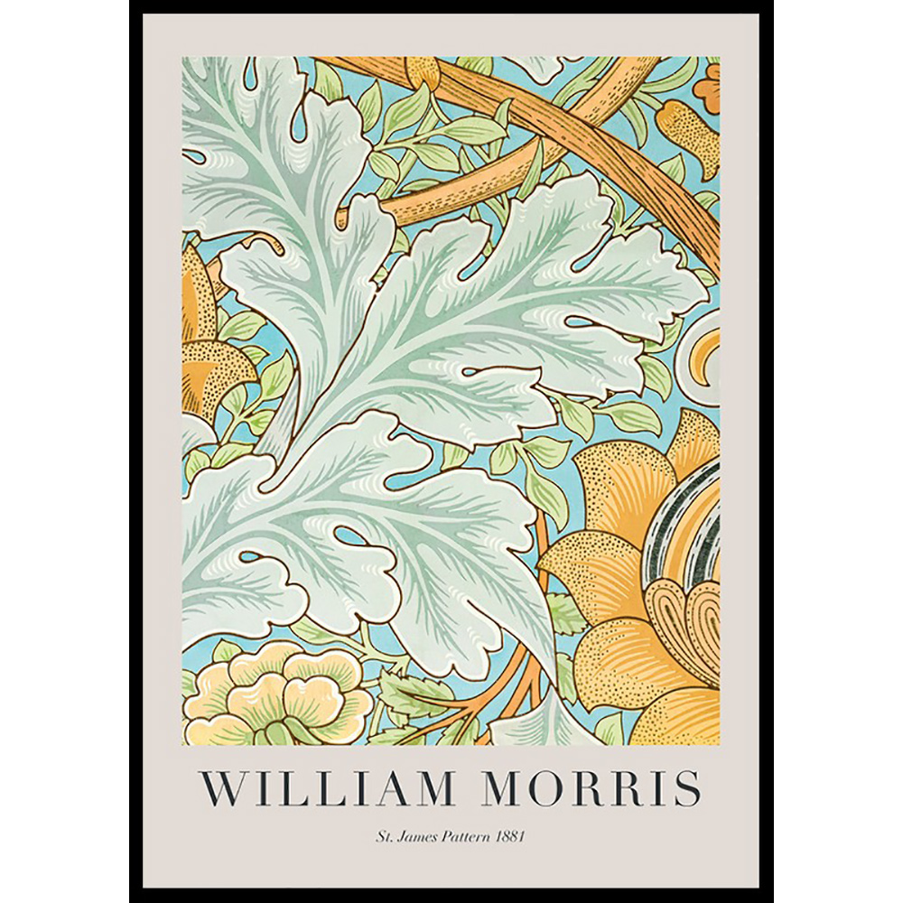 Poster Gallerix William Morris St James Pattern 1881
