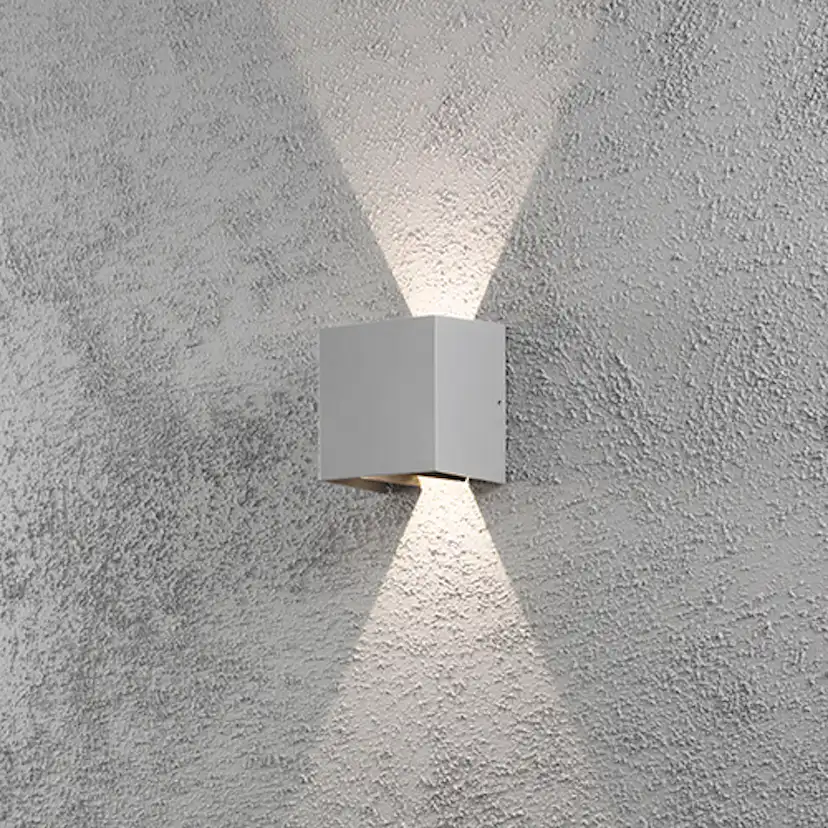 Vägglykta Gnosjö Konstsmide Cremona High Power 2x3W LED
