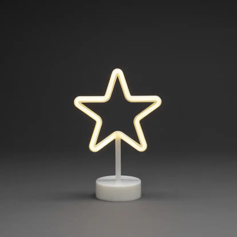 Dekorationsbelysning Gnosjö Konstsmide Stjärna med Ljusslang LED