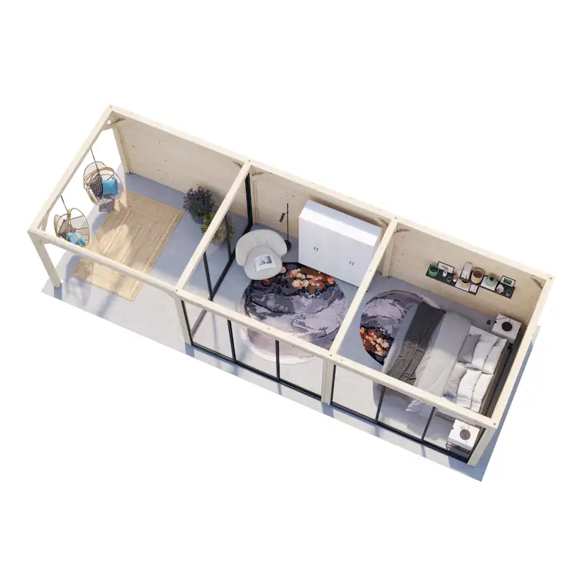Uterum Palmako Bianca 24,9 m2 Set 517 Slide Plus