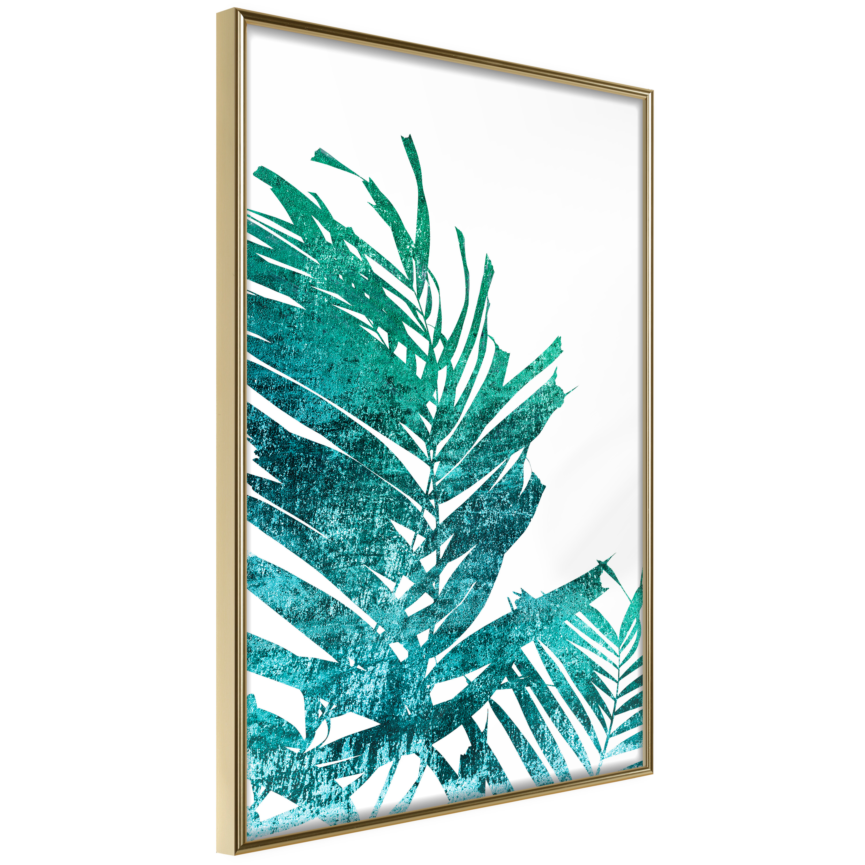 Poster Artgeist Affisch Emerald Palm