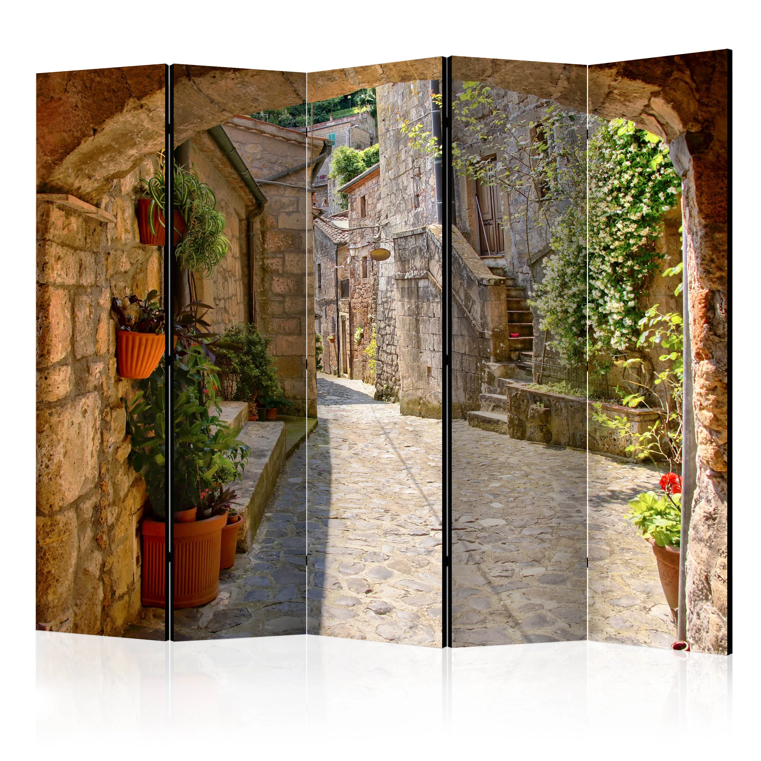 Rumsavdelare Skärmvägg Arkiio Provincial Alley in Tuscany II 225x172 cm