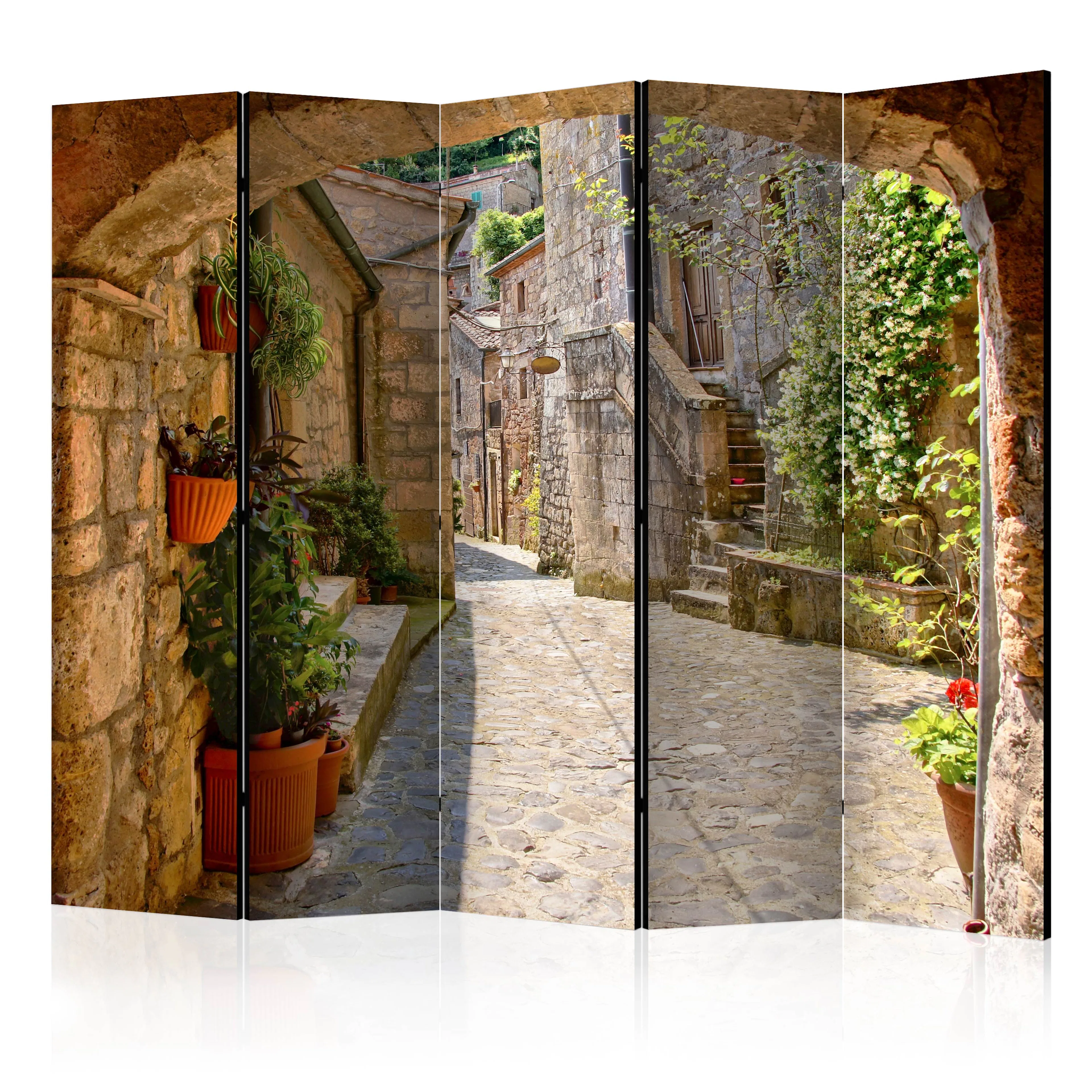 Rumsavdelare Skärmvägg Arkiio Provincial Alley in Tuscany II 225x172 cm