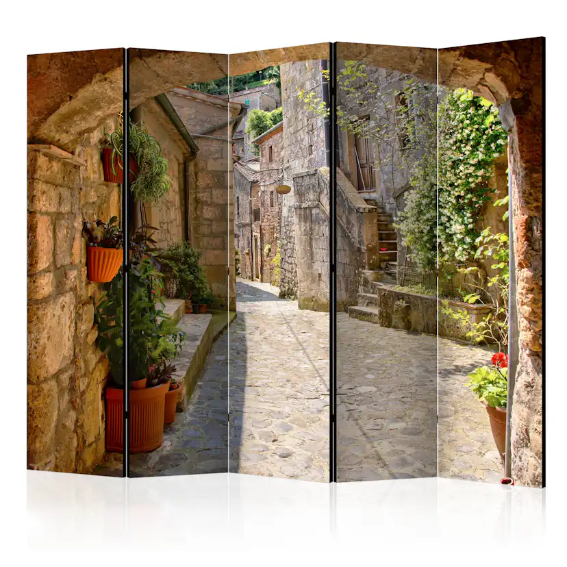 Rumsavdelare Skärmvägg Arkiio Provincial Alley in Tuscany II 225x172 cm