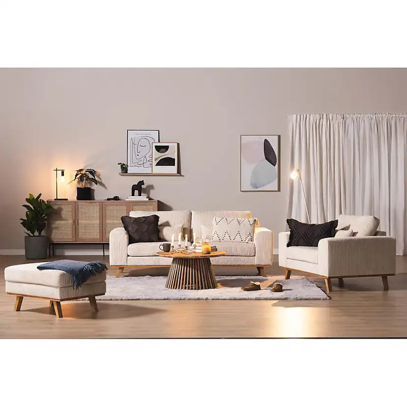 Copenhagen 2-sits Soffa Manchester Beige