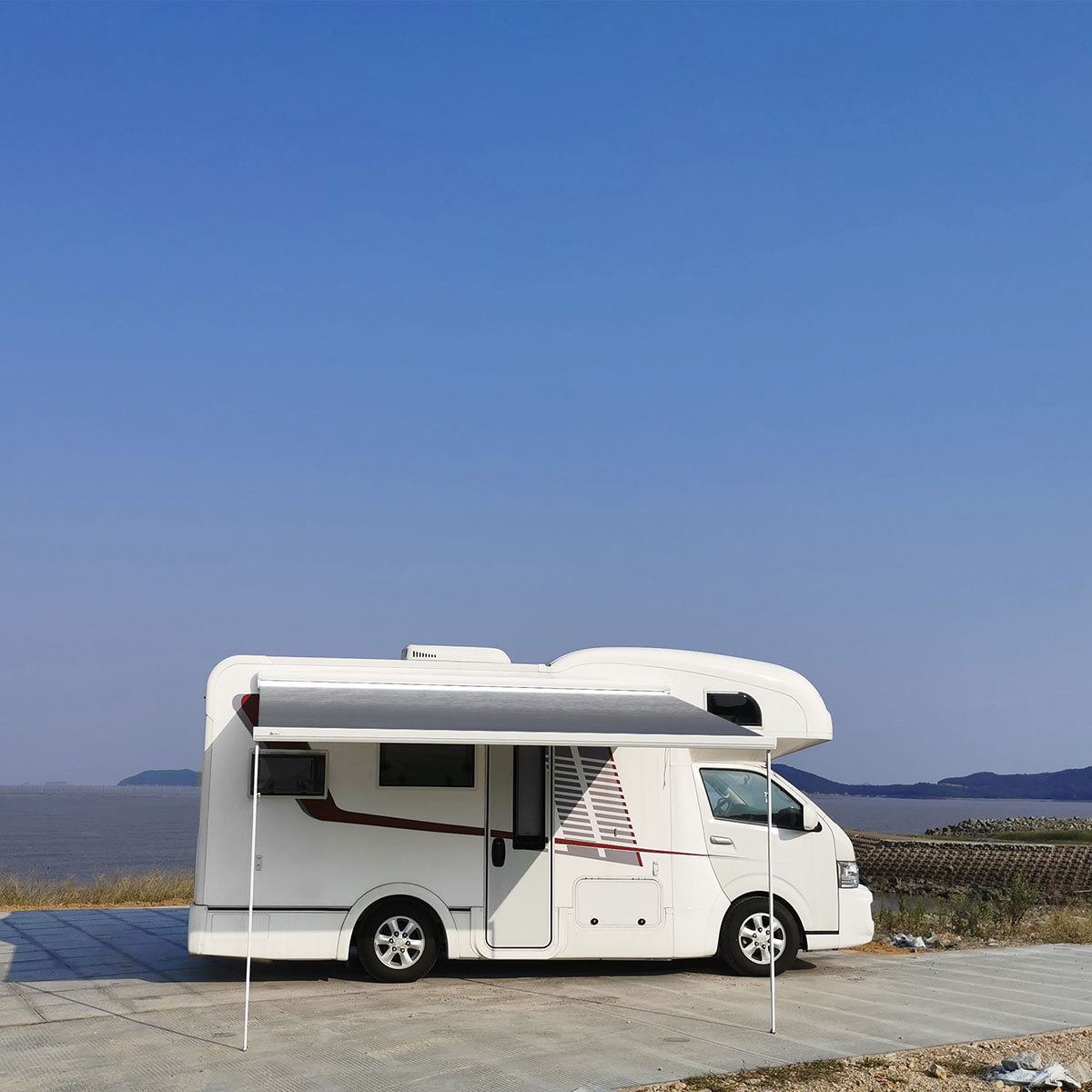 Markis Lyfco Väggmonterad För Husbil & Plåtis