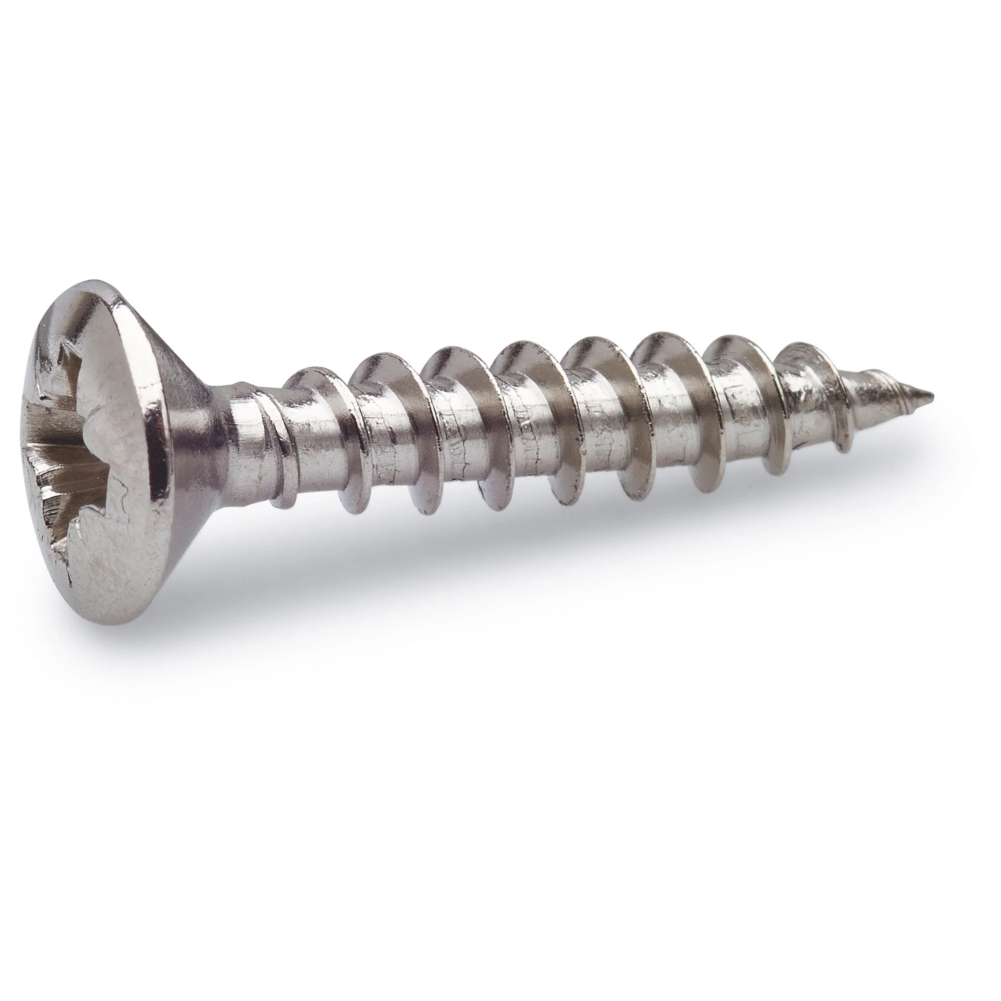 VVS-SKRUV POL 4,0X20 A2 BRK=100 Dimension: 4,0x20 mm