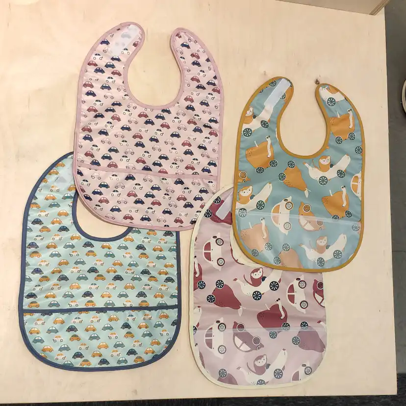 Haklapp Rätt Start 2-pack Bilar Lila/blå