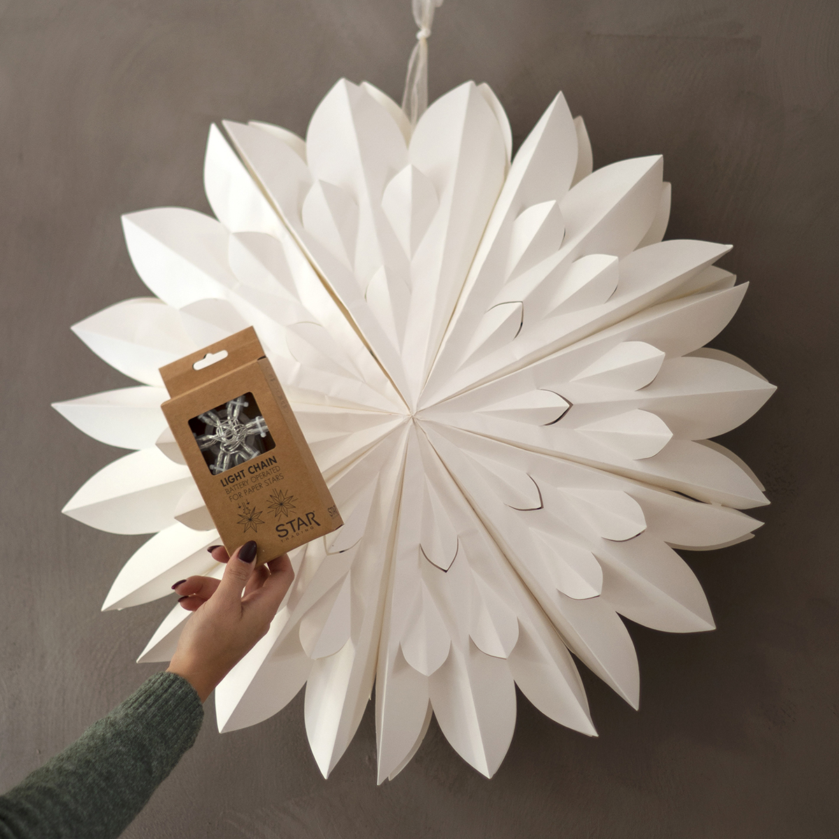 LED-Ljusslinga Star Trading Lighty AA-Batterier