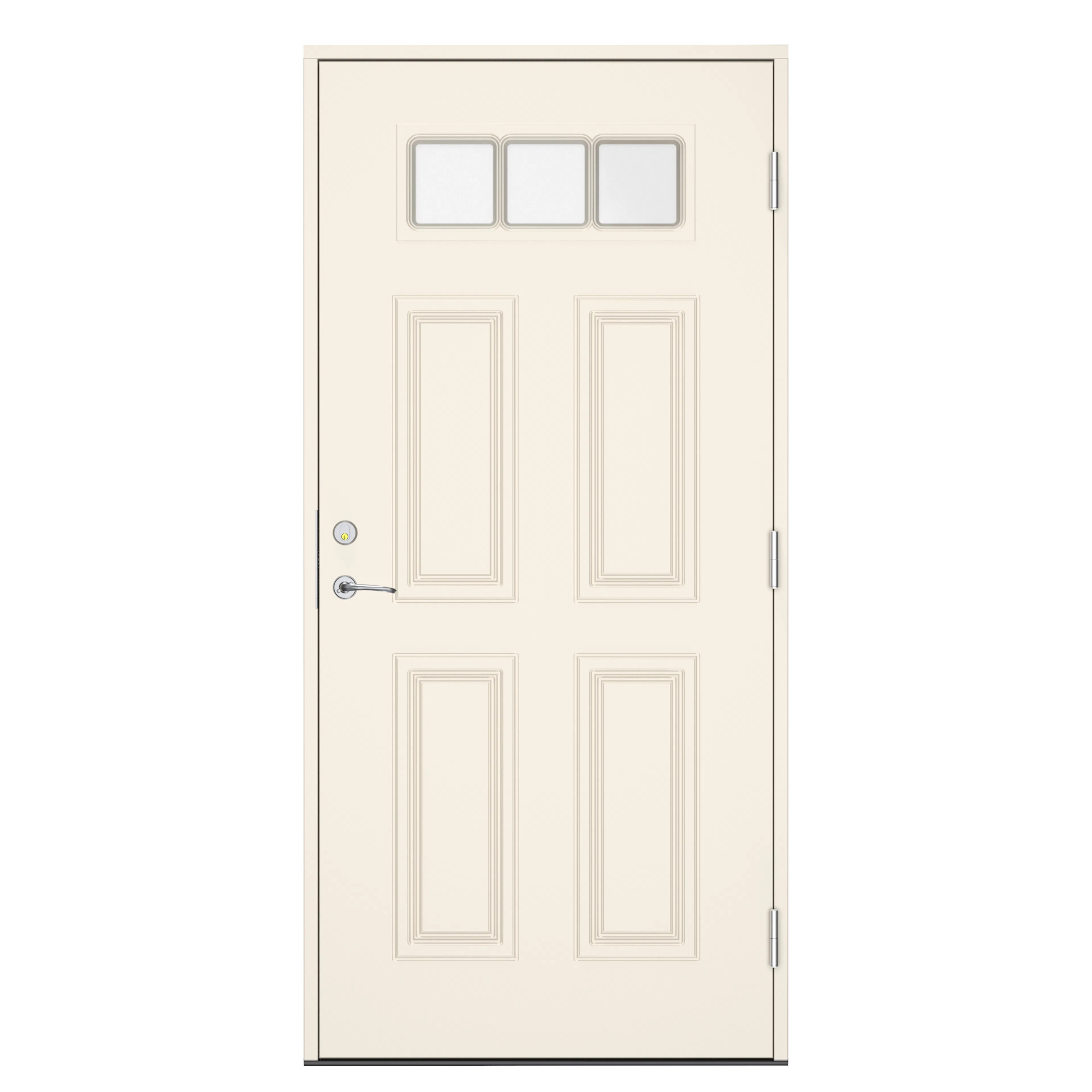 Ytterdörr Swedoor Clever-Line+ PasvikNCS-0502-Y Vit 10x21, Vänster