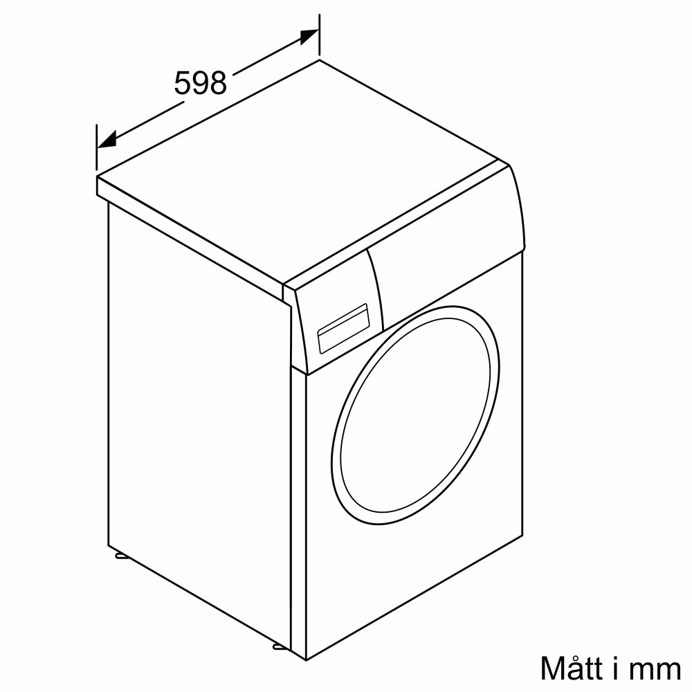 Tvättmaskin Bosch WGG244ZASN Serie 6 9 kg