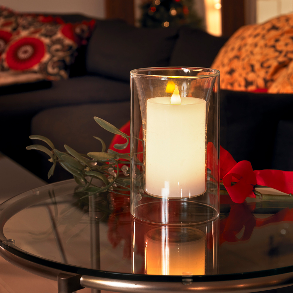 Dekorationsbelysning Gnosjö Konstsmide Ljus 2xAA