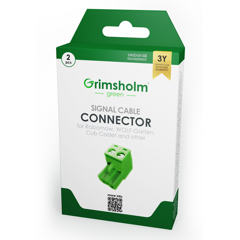 Anslutningskontakt Grimsholm till Robomow Laddstation 2st