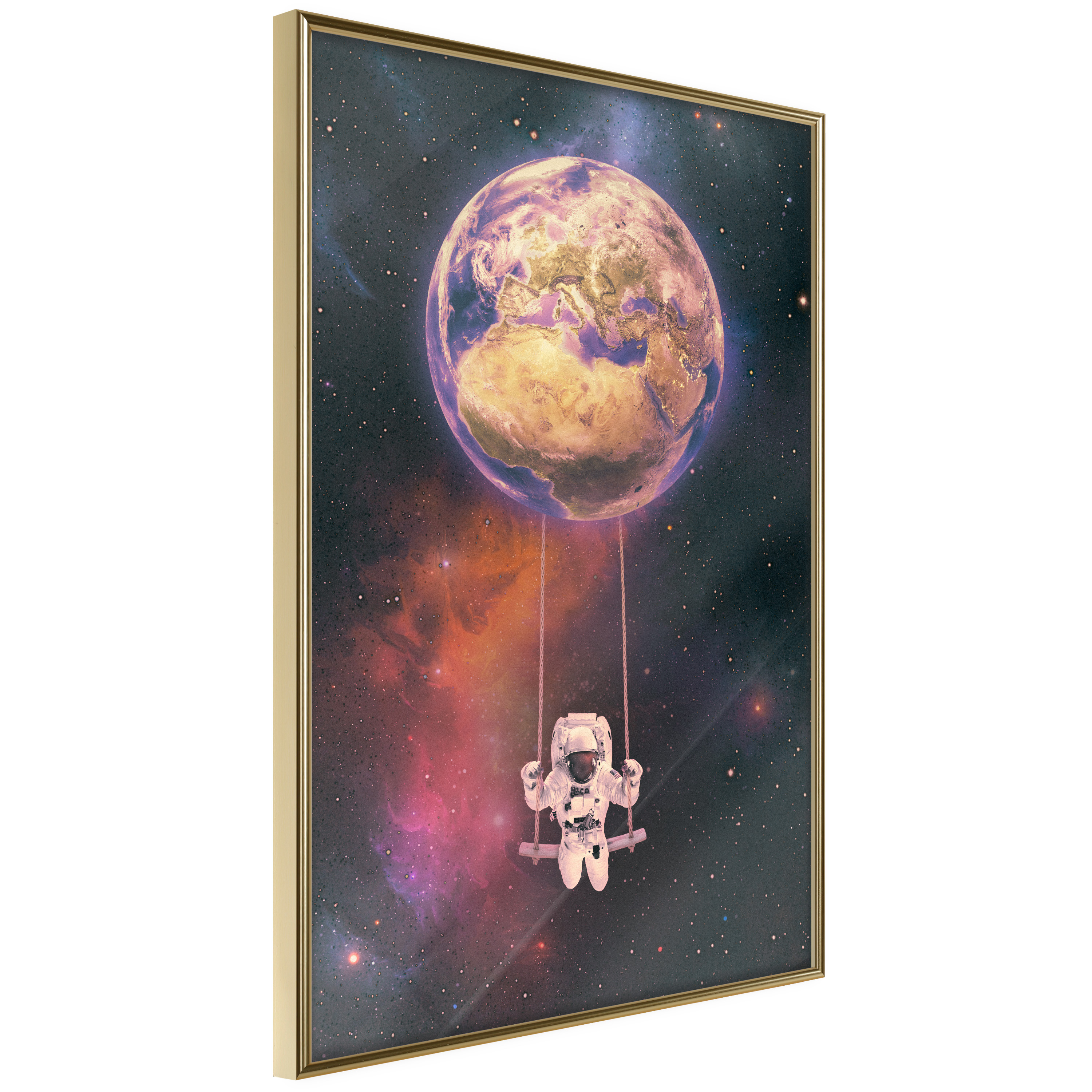 Poster Artgeist Affisch Space Swing
