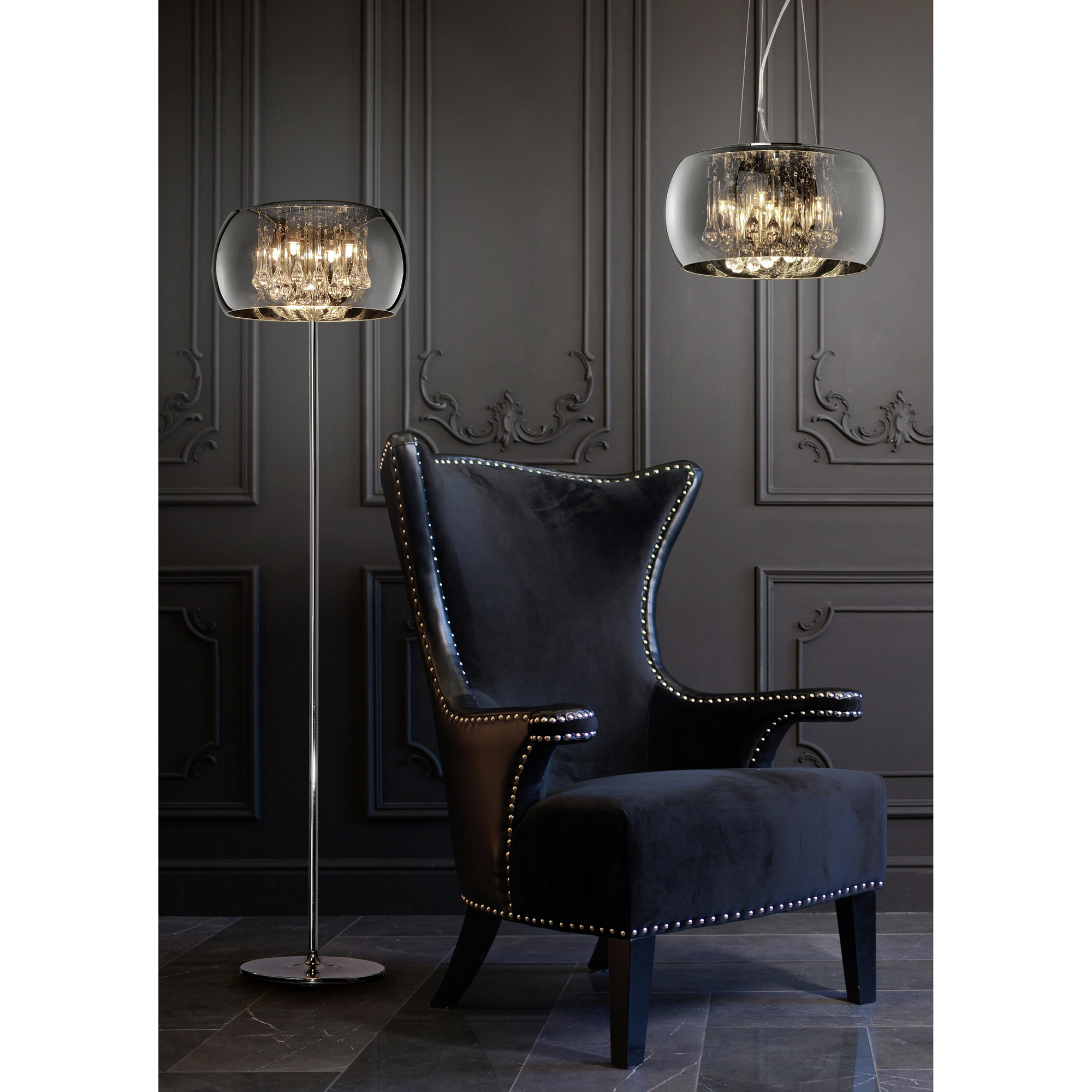 Taklampa Trio Vapore 5L G9