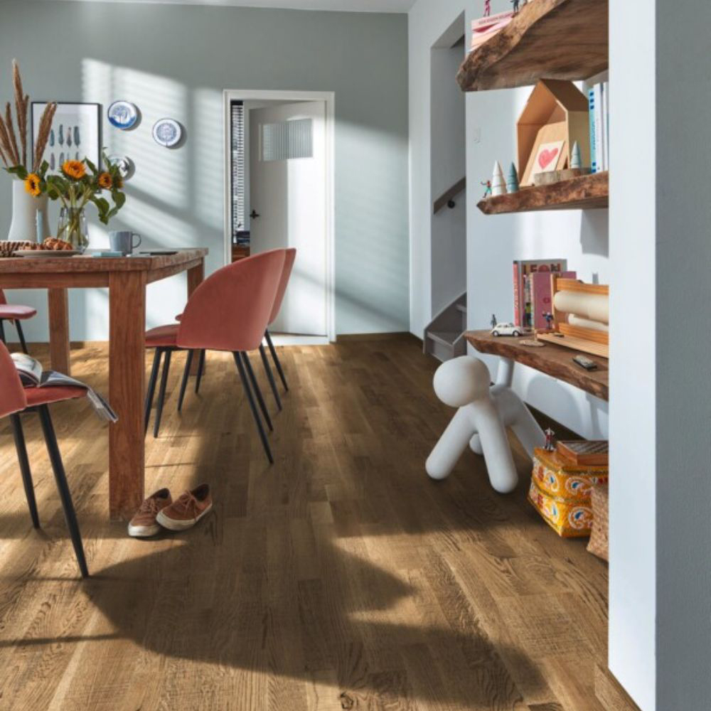 Parkettgolv MeisterParquet. longlife PC 200 Olive grey oak lively 09040