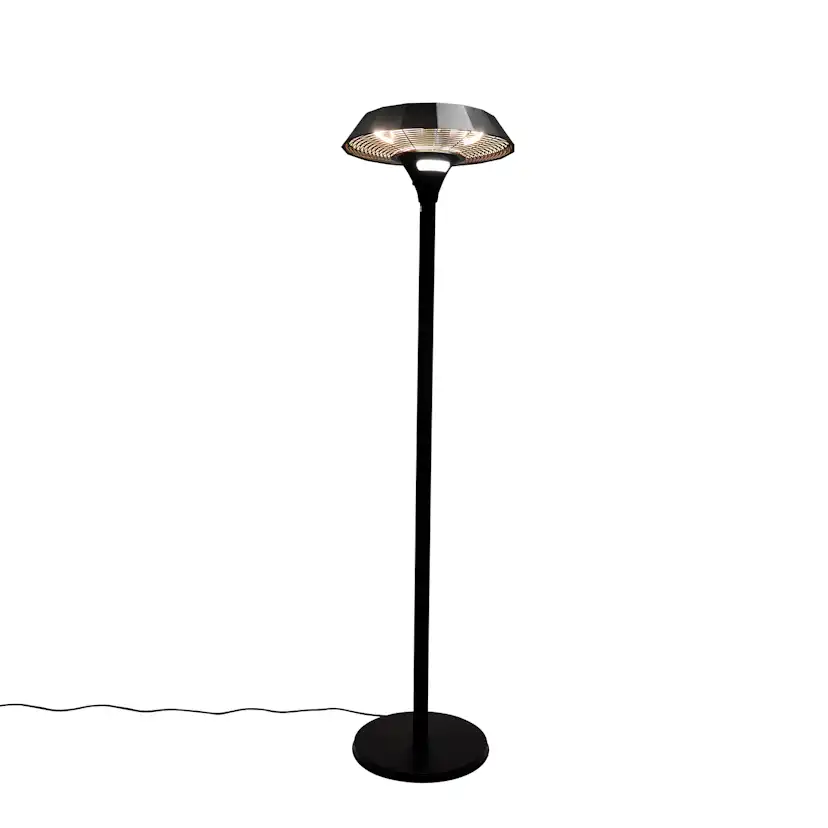 Terrassvärmare Hortus Golvmodell UFO 800/1300/2100 W Fjärrkontroll HA
