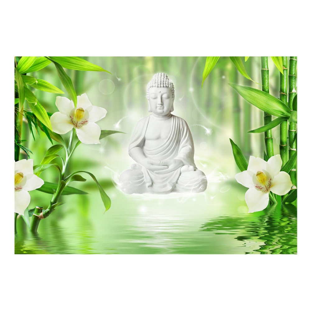 Fototapet Arkiio Självhäftande Buddha And Nature