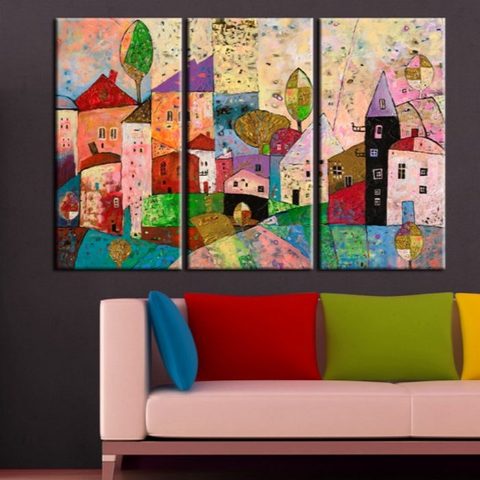 Tavla Arkiio Picturesque Small Town