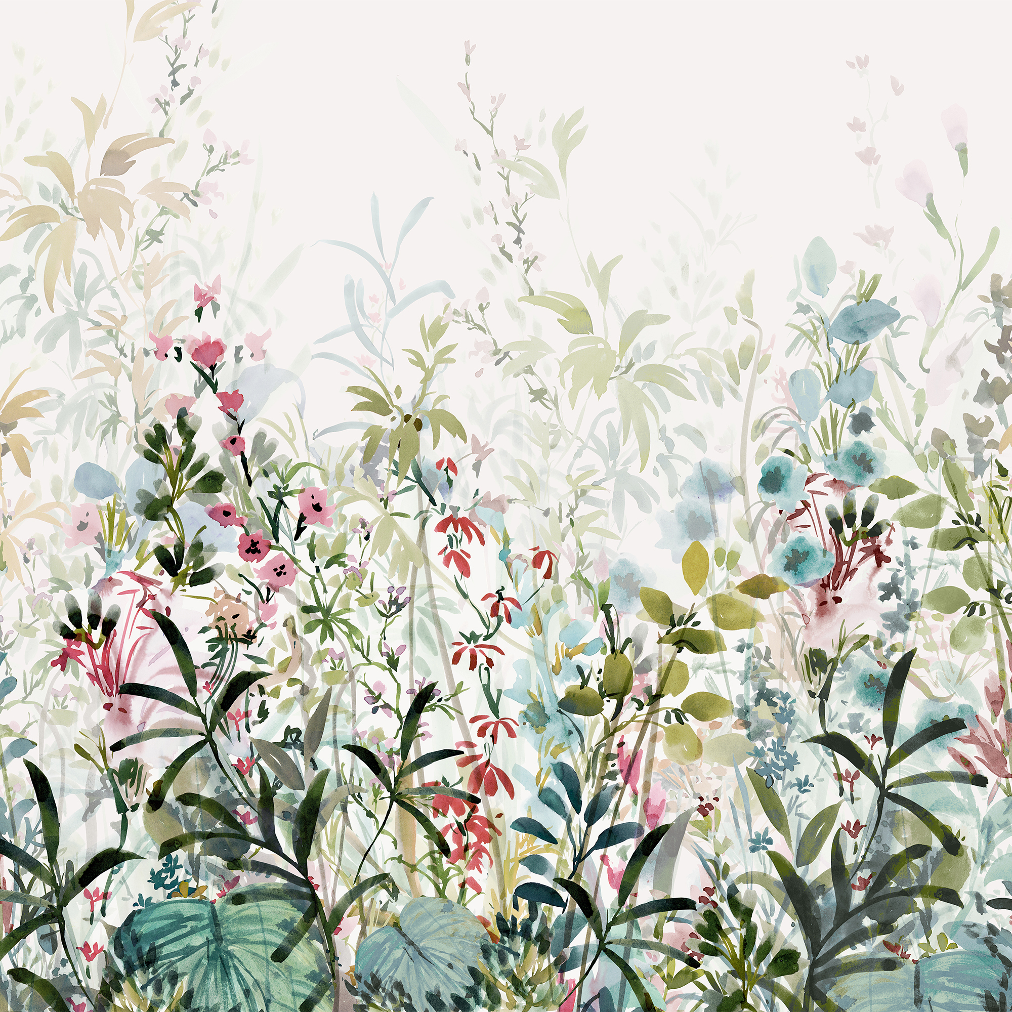 Fototapet Laura Ashley Pointon Fields Flerfärgad 121098